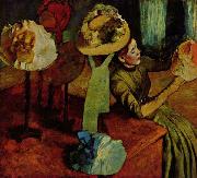 Edgar Degas The Millinery Shop France oil painting artist